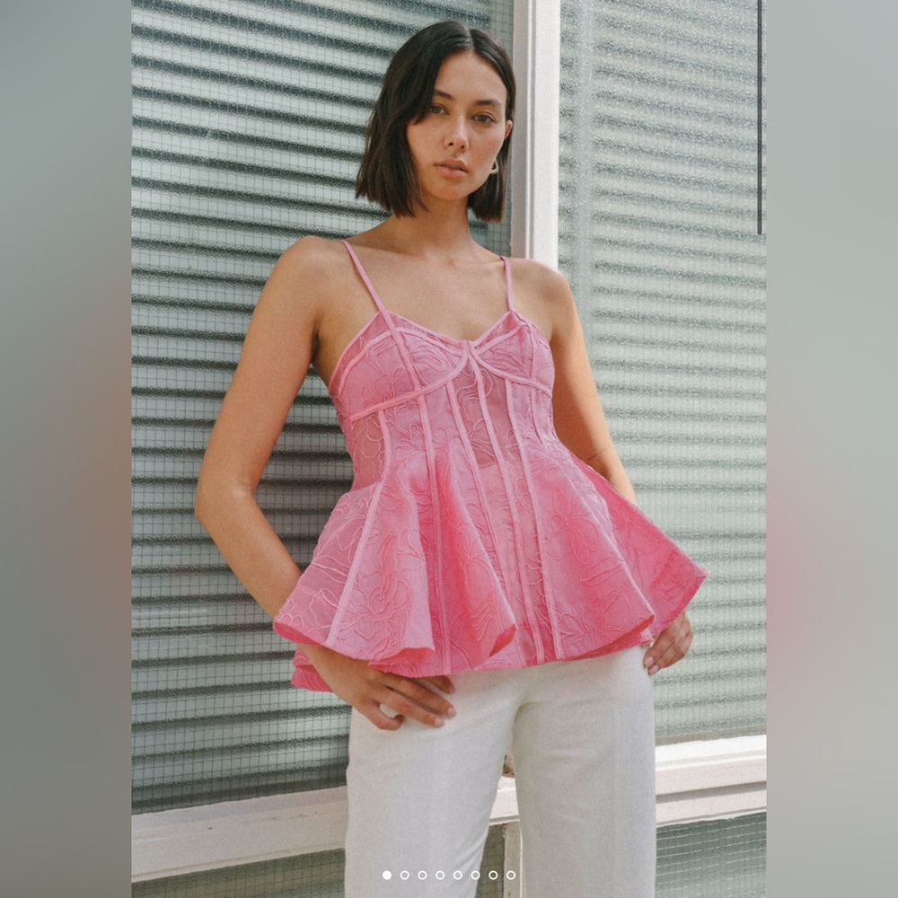 Evangeline Flared Camisole Top
